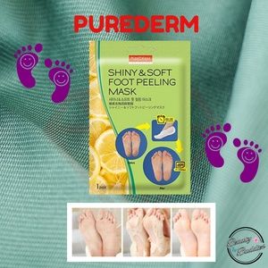 PUREDERM  Shiny & Soft Foot Peeling Mask set of 3